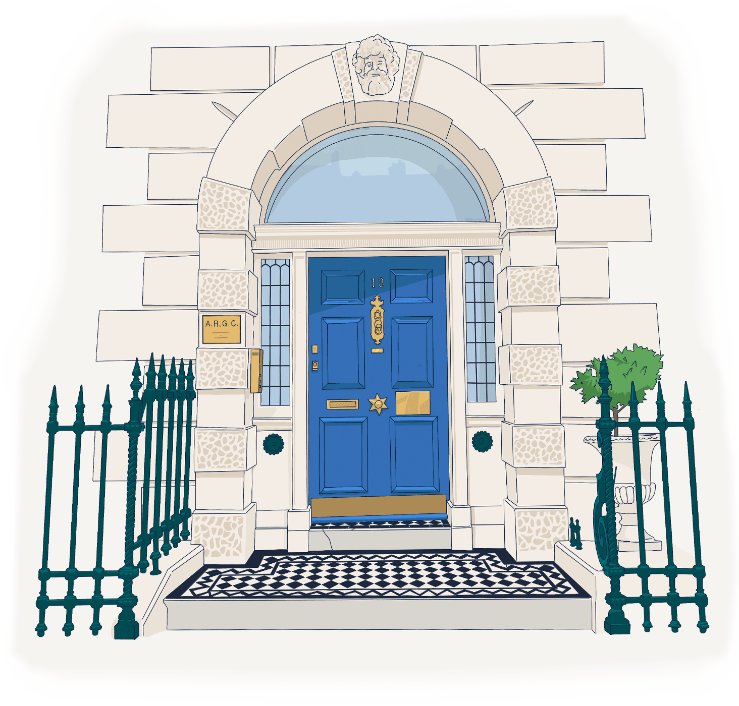 ARGC Blue Door